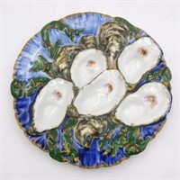 Rare Rutherford B. Hayes oyster plate. Circa