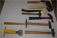 Hammers, Pry Bar, Claw, Ball Peen Hammer