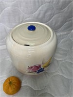Knowles Utility Ware Vintage jar with lid