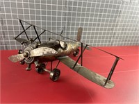 TIN MODEL PLANE DECOR