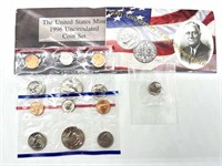 1996 United States Mint Uncirculated Coin Set and