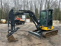 2017 John Deere 35G Mini Excavator 1FF035GXCHK2794