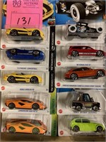 Lot of 10 hot wheels