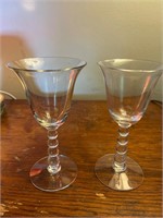 2 Imperial Candlewick Glasses