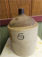 #5 Stoneware Crock Jug