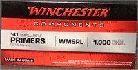 (1,000) Winchester #41 Small Rifle Primers