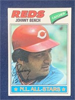 1977 Topps Johnny Bench