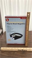 Flip-In Head Magnifier new