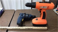 1/2” impact drill & Chicago cordless drill