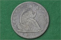 1877-CC Seated Liberty Half Dollar