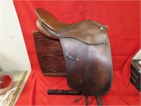 Vintage English saddle.