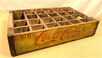 antique wooden Coca-Cola bottle crate