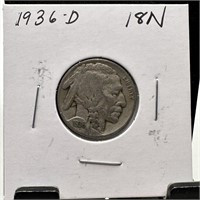 1936-D BUFFALO NICKEL