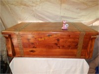 Copper Banded Cedar Chest
