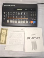 Kawai R-100 vtg Digital Drum Machine original box
