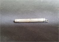 Sterling silver retractable tooth pick