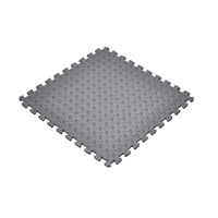 Gray Foam Exercise Tiles  24 in. X 24 in. 6 PACK