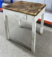 Small Table w/drawer (24"W x 20"D x 26.5"H).