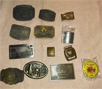 Huge Lot of Vintage Belt Buckles