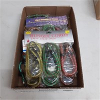 Entire box of assorted bungee cords