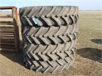 (4) Samson 420/85R34 Tires #