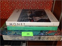 COFFEE TABLE BOOKS- IMPRESSIONISM- MONET, VAN GOGH