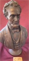 L - BUST OF LINCOLN 17.5"T (C33)