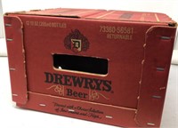 Drewrys Beer Carton, Empty Carton 7” x 8” x 9”