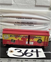 Hawthorne Bachmann McDonald's World Wide Box Car
