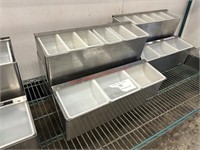 2  TIERED S/S INGREDIENT BIN