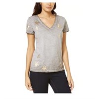 $60 Size XS INC Star Foil T-Shirt