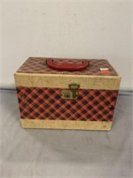 Vintage Sewing Supplies Box w/Contents