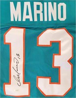 Signed Dan Marino Jersey COA JSA