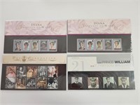 1953-2003 Coronation Stamps-Two Diana Princess Of