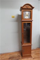 Grandfather Style Clock w/ Shelves