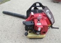 RedMax model EB4401 backpack blower. Note: Runs