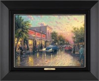 Key West Framed Canvas by Kinkade