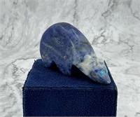 Jimmy Yawakia Zuni Sodalite Bear Fetish