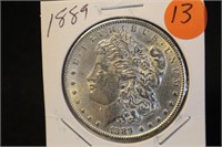 1889 Morgan Silver Dollar