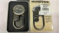 HUMVEE EXPLORER LED CLIP WATCH with Day/Date - 12-