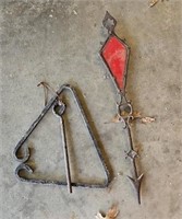 DINNER BELL TRIANGLE & PART FROM WIND VANE