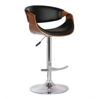 Armen Living Butterfly Swivel Adjustable Barstool