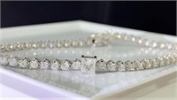 2.48ct Natural Diamond 18Kt Gold Bracelet