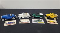 4 Diecast Vehicles - Ford