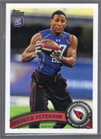 Patrick Peterson Rookie Card 2011 Topps #267