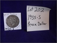1935-S PEACE DOLLAR