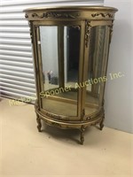 LOUIS STYLE GILT CHINA CABINET