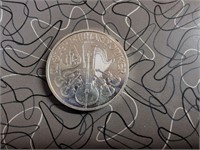 1 ounce silver round Euro