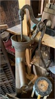 Antique water pump, with the handle can we use to