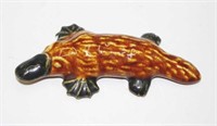 Rare Nellie McCredie Australian Pottery Platypus